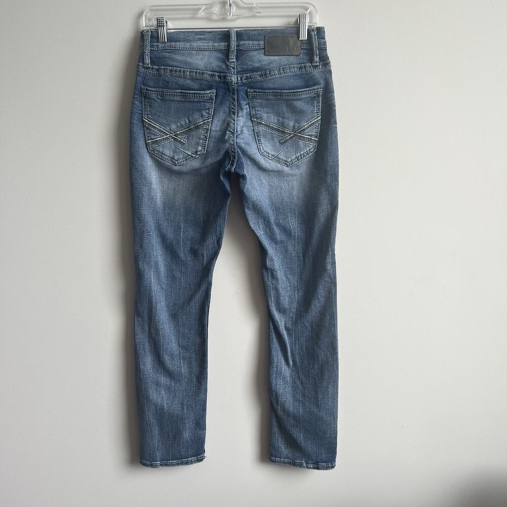 BKE Buckle Jeans Men’s Mason Taper Leg Medium Wash Denim Blue 28x30
